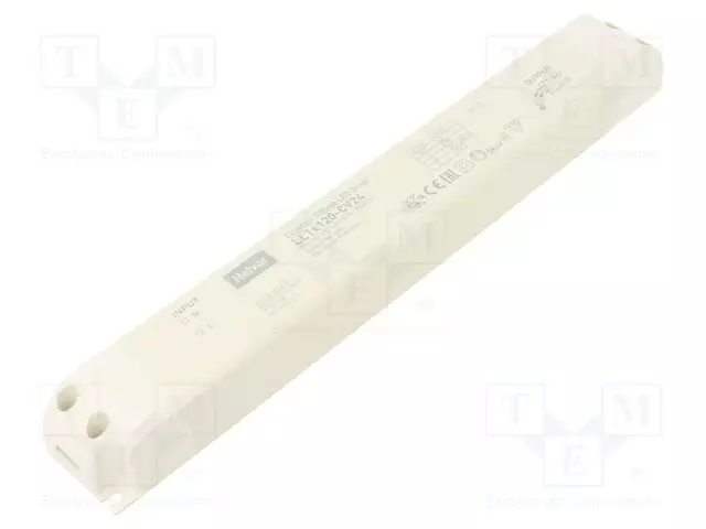 VIRTALÄHDE: IMPULSSI - LED - 120W - 24VDC - 5A - 198÷264VAC - IP20 - OUT: 1 - LED teholähteet - 5576000 - 1