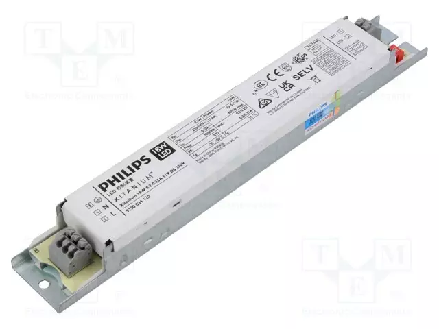 VIRTALÄHDE: IMPULSSI - LED - 18W - 23÷51VDC - 200÷350MA - 220÷240VAC - LED teholähteet - 929003412080 - 1