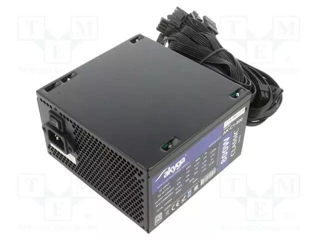 VIRTALÄHDE: TIETOKONE-ATX - 800W - 3,3/5/12V - UPS ja tietokeneen virtalähteet - AK-C1-800 - 1