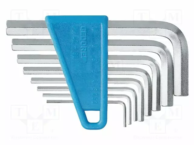 AVAIN: KUUSIOTAPPIAVAIN-SARJA - KOTELO - 8KPL - Kuusiokolo- ja TORX avaimet - GEDORE-6352000 - 1