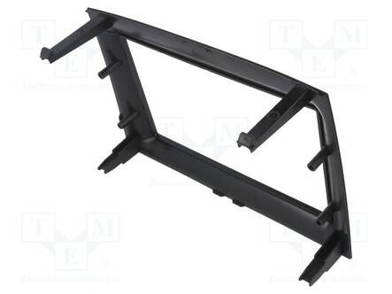 AUTORADION KEHYS - FIAT - 2 DIN - KIILTÄVÄ MUSTA - Kehykset autoradioille - RAM-40.848.1 - 2