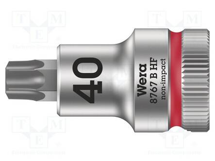 HYLSY - HYLSY-TORX® - TX40 - 3/8" - 35MM - KROMI-VANADIINITERÄS - Hylsyavaimet - WERA.05003068001 - 1