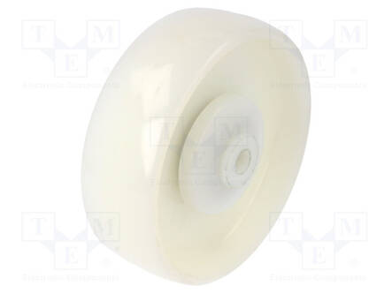 KULJETUSPYÖRÄ - Ø: 125MM - W: 37MM - 300KG - POLYAMIDI - SHORE-KOVUUS: 70 - Kuljetuspyörät - POB-12510K1 - 1