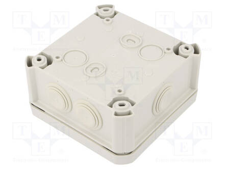 KYTKENTÄRASIA - X: 114MM - Y: 114MM - Z: 57MM - IP66 - T 60 - Kytkentärasiat - OBO-2007061 - 2