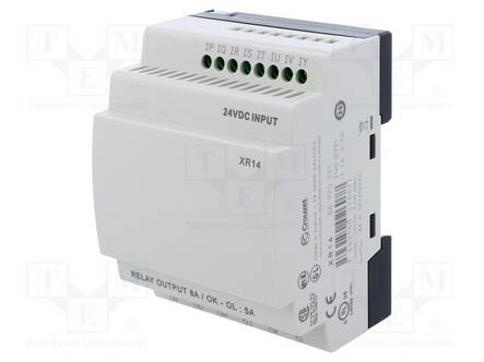 AUTOMATION MODULE: EXTENSION - IN: 8 - OUT: 6 - OUT 1: RELAY - 24VDC - Ohjelmoitavat releet - CROUZET-88970231 - 1