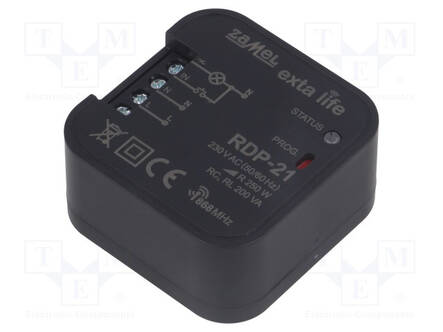 SMART HOME - RASIA-ASENNUS - 230VAC - IP20 - EXTA LIFE - -10÷55°C - 868,32MHZ - Rakennusautomatiikka - RDP-21 - 1