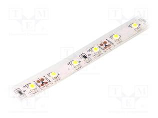 LED-NAUHA - KYLMÄVALKOINEN - 3528 - LED/M: 60 - 10MM - IP65 - 120° - 4,8W/M - LED nauhat ja modulit - LS-3528W60RN-1 - 1