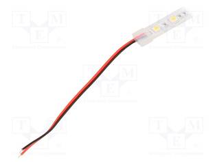 LED-NAUHA - LÄMMIN VALKOINEN - 5050 - LED/M: 60 - IP65 - 120° - 14,4W/M - LED nauhat ja modulit - LS-5050WW60RN-1 - 2