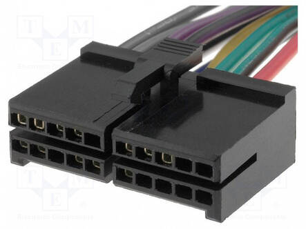 LIITIN - VARUSTETTU JOHDOILLA - PROLOGY - PIN: 20 - Radiopaneelien liittimet - ZRS-171 - 1