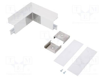 LIITIN 270° - VALKOINEN - ALUMIINI - VARIO30-05 - Profiilit LED nauhoille - TOP-V4770001 - 2