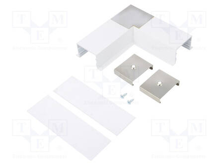 LIITIN 90° - VALKOINEN - ALUMIINI - VARIO30-07 - Profiilit LED nauhoille - TOP-V4790001 - 2