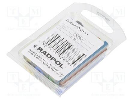 LÄMPÖKUTISTESUKKIEN SETTI - 2: 1 - 50MM - POLYOLEFIINI - 22KPL - Kutistemuovit - PRCH1-1 - 2