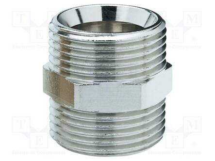 MKV HELA-LIITIN - ULKOKIERRE: G 3/4" - 28MM - NIKKELÖITY MESSINKI - Hydrauliikan kytkentälaitteet - HUMMEL-2253343401 - 1