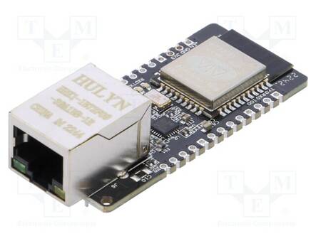 MODUULI: ETHERNET - KOMP: LAN8720A,WT32-S1 - 3,3VDC,5VDC - SPI - Ethernet moduulit - WT32-ETH01 - 1