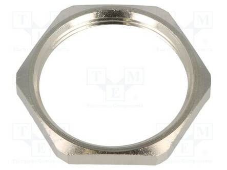 MUTTERI - VARUSTETTU MAADOITUKSELLA - PG48 - MESSINKI - PAKS.: 5,5MM - Läpivientikappaleiden mutterit - HUMMEL-1167480001 - 1