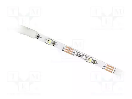 OHJELMOITAVA LED-NAUHA - RGBW - 3535 - LED/M: 30 - 5MM - VALKOINEN PCB - LED nauhat ja modulit - S005030DA4SA1 - 1