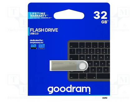 PENDRIVE - USB 2.0 - 32GB - R: 20MB/S - W: 5MB/S - HOPEA - USB A - USB muistit - UUN2-0320S0R11 - 1