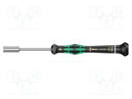 RUUVIMEISSELI - 6-KULMA HYLSYT - TARKKUUS-KRAFTFORM MICRO - Ruuvimeisselit ja sarjat - WERA.05118126001 - 1