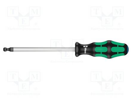 RUUVIMEISSELI - KUUSIOKOLO,PYÖRISTETTY - HEX 8MM - TERÄN PIT: 150MM - Ruuvimeisselit ja sarjat - WERA.05022825001 - 1