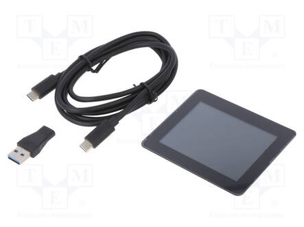 TFT NÄYTTÖ - 3,5" - 320X240 - VALAISTUS: LED - LIITÄNTÄ: I2C - 3,3÷5VDC - Älykkäät näytöt - MIKROE-3841 - 1