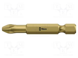RUUVAUSKÄRKI - PHILLIPS - PH3 - 1/4" - KOK.PIT: 50MM - TORSION - Ruuvauskärjet - WERA.05059865001 - 1