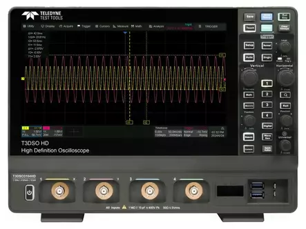DIGITAALINEN OSKILLOSKOOPPI - CH: 4 - 350MHZ - 4GSPS INTERLEAVED - Oskilloskoopit - LC-T3DSO3034HD-P1 - 1