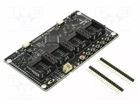KEHITYSALUSTA - ARM ST - KOMP: STM32F745VG - LAAJENNUSLIITTIMET: 4 - NXP kehityspaketit - MIKROE-6331 - 1