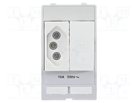AC LIITIN-PLUG SOCKET MODULE BRAZIL - Erikoisliittimet - 39500010331 - 1
