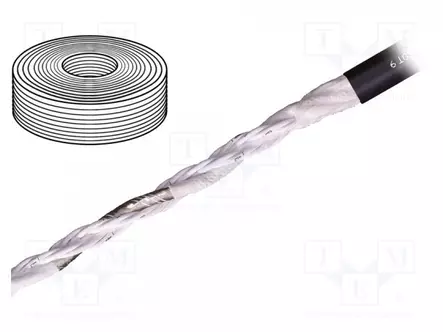 JOHTO: OHJAUSJOHTO - CHAINFLEX® CFROBOT9,HYBRIDI-TUMMASININEN - Suojaamattomat ohjaimien kaapelit - CFROBOT9.001 - 1