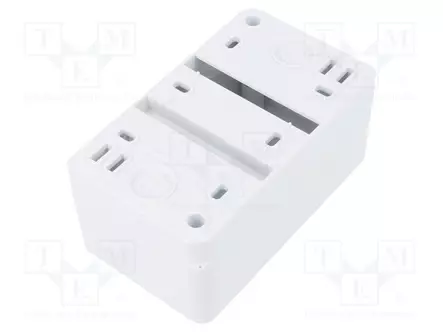 KOTELO: MODUULILAITTEISTOON - IP20 - RAPPAUKSEN PÄÄLLE,SEINÄ- - Moduulilaitteiston kotelot - EPN-2303-01 - 2