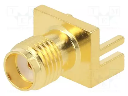 LIITIN: SMA - N LIITINAARAS - REUNA-MIDDLE BOARD MOUNT - 50OHM - SMA, SMB, SMC liittimet - BU-1420701841 - 1