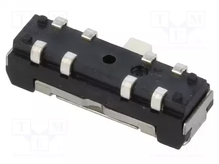 LIUKUKYTKIN - AS: 3 - DP3T - 0,2A/12VDC - ON-ON-ON - SMT - 12X3,5X3,5MM - Mikrokytkimet - CL-SB-23A-11 - 2