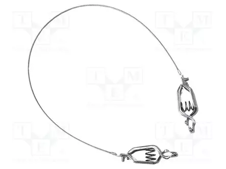 MAADOITUSJOHTO - MOLEMMIN PUOLIN,KROKOTIILIPURISTIN - PIT: 0,38M - Mittausjohdot - AI-000441 - 1