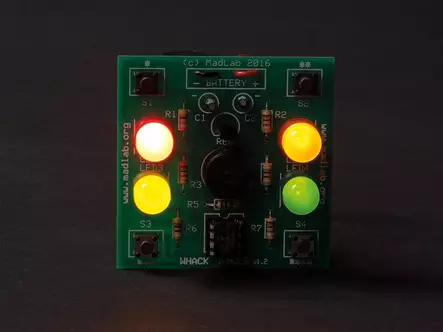 MADLAB ELECTRONIC KIT - WHACK A MOLE - Madlab rakennussarjat - WSG111 - 2