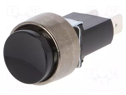 PAINOKYTKIN - AS: 2 - SPST - 5A/24VDC - OFF-(ON) - AUKKO: Ø12MM - Standardikytkimet - R13-566A2-01 - 1