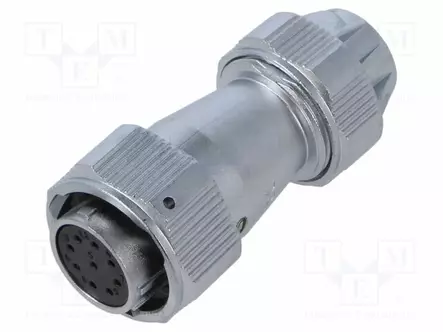 NAARASLIITIN - PIN: 9 - IP67 - WY20 - 9÷10,5MM - 5A - WEIPU liittimet - WY20K9TE1 - 1