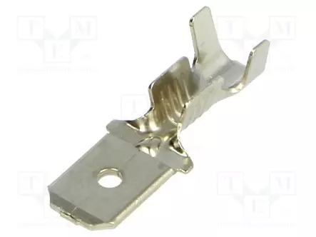 PURISTUSLIITIN - LITTEÄ - 6,3MM - 0,8MM - UROS-1÷2,5MM2 - PURISTETTAVA - Eristämättömät liittimet - BM01281 - 1