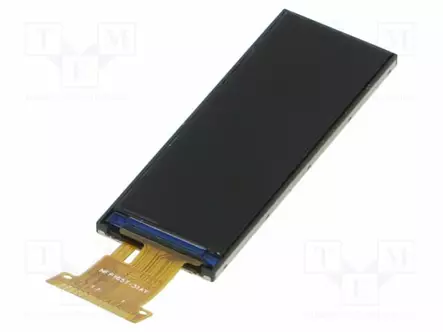 TFT NÄYTTÖ - 1,65" - 16,3X44,96X2,2MM - 350CD/M2 - OHJAIN: NV3007 - TFT-näytöt - MIKROE-6751 - 1