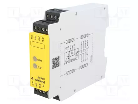 AUTOMATION MODULE: SAFETY RELAY - 24VDC - CONTACTS: NC + NO X3 - Turvakytkimet - säätömoduulit - R1.188.0500.1 - 1