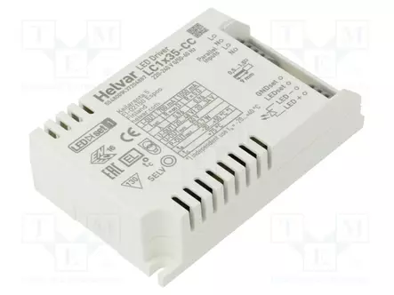 VIRTALÄHDE: IMPULSSI - LED - 35W - 20÷48VDC - 700MA÷1,05A - 198÷264VAC - LED teholähteet - 5548001 - 1