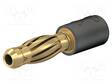 LABORATORY CONNECTOR: 4MM BANANA - ADAPTER - 25A - 30VAC - 60VDC - Banaaniliittimet 4mm - R42-A-21 - 1