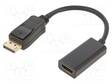 ADAPTERI - DISPLAYPORT-PISTOKE,HDMI-PISTORASIA - DISPLAYPORT 1.2 - HDMI, DVI, DisplayPort johdot - HDMI-DP-ADAP-01 - 1
