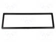 AUTORADION KEHYS - 1 DIN - MUSTA - Kehykset autoradioille - RAM-40.061 - 1