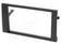 AUTORADION KEHYS - AUDI,SEAT - 2 DIN - MUSTA - Kehykset autoradioille - RAM-40.651 - 1