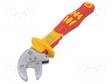 WRENCH: ADJUSTABLE - INSULATED,SELF-ADJUSTING - OVERALL LEN: 190MM - Jakoavaimet - WERA.05020152001 - 1