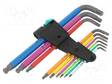WRENCH: HEX KEY-SET - HEX PLUS,SPHERICAL - STEEL - BULK,INDUSTRIAL - Kuusiokolo- ja TORX avaimet - WERA.05022089001 - 2