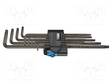 WRENCH: TORX®-SET - TX8,TX9,TX10,TX15,TX20,TX25,TX27,TX30,TX40 - Kuusiokolo- ja TORX avaimet - WERA.05024450001 - 3