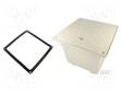ENCLOSURE: GROUND DRAIN - X: 283MM - Y: 283MM - Z: 235MM - IP55 - Kytkentärasiat - PW-R.8171 - 1