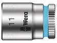 HYLSY - 6-KULMA,HYLSY-HEX 11MM - 1/4" - KÄRJEN PIT: 23MM - Hylsyavaimet - WERA.05003510001 - 1