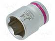 HYLSY - 6-KULMA,HYLSY-HEX 14MM - 1/4" - KÄRJEN PIT: 23MM - Hylsyavaimet - WERA.05003513001 - 1